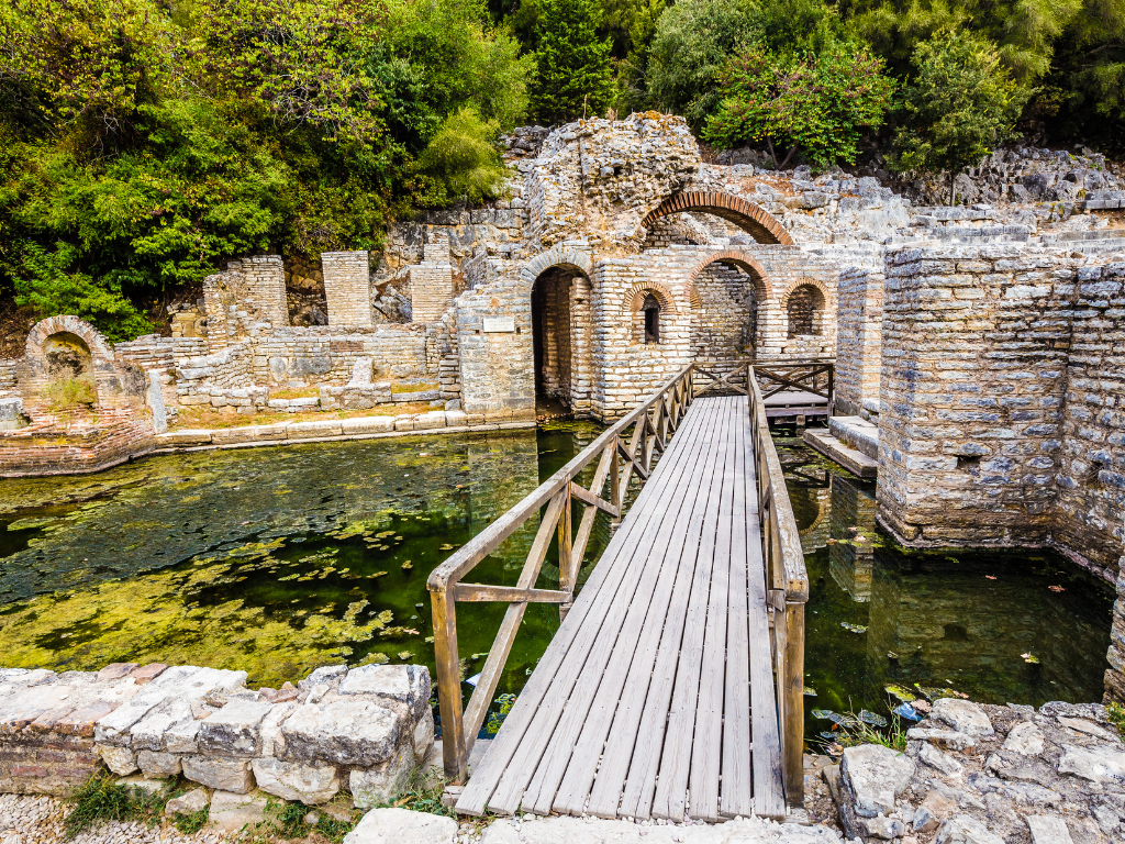 Butrint Albania UNESCO World Heritage Site - day excursion from Saranda on Albanian Riviera group tours