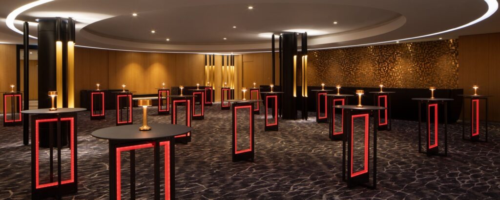 Marriott Tirana ballroom foyer - premium MICE venue for corporate events in Albania